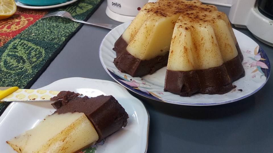 Δίχρωμο Σιμιγδαλάτο: Eλαφρύ, εύκολο και γρήγορο!!