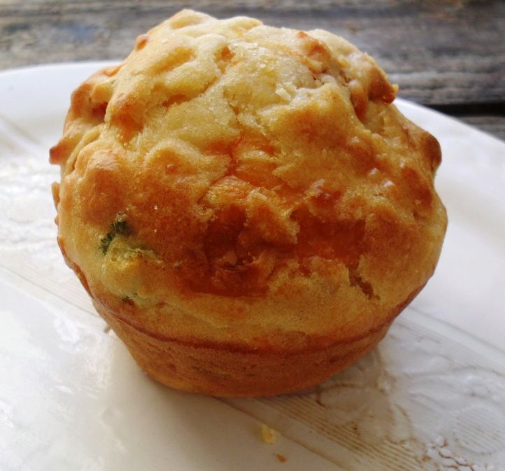 Τυρομάφινς με λαχανικά