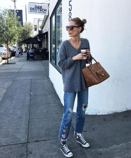 Λεπτά πουλόβερ για το φθινόπωρο! (εικόνες)