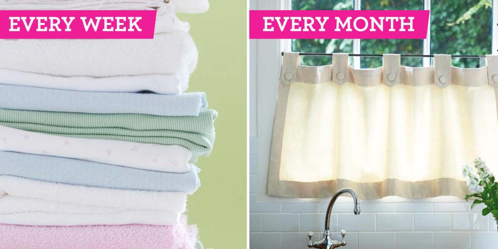 10 πράγματα που πρέπει να καθαρίζετε κάθε βδομάδα