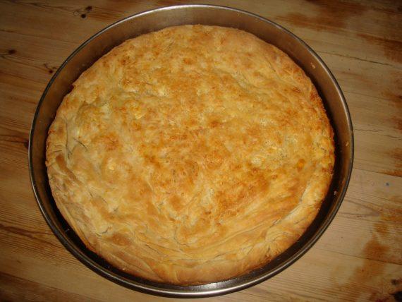 Τυροκουλούρι Θεσσαλίας ή πίτα του κάμπου : Παραδοσιακή τυρόπιτα με ρίζες απο τη Θεσσαλία. Δείτε φωτογραφίες και εκτέλεση βήμα βήμα