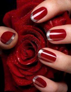 39 μοναδικές γιορτινές ιδέες για γαλλικό μανικιούρ!