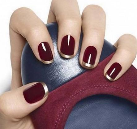 39 μοναδικές γιορτινές ιδέες για γαλλικό μανικιούρ!