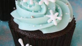 Εντυπωσιακά cupcakes με χιονονιφάδες!