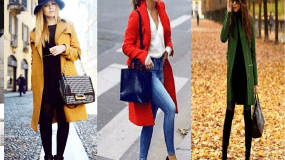 Ιδέες για το πως να φορέσετε το πολύχρωμο παλτό σας τις κρύες μέρες