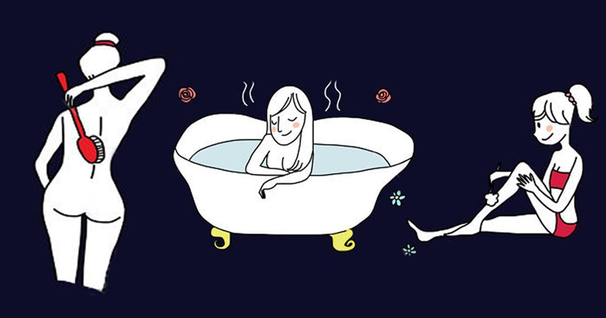 Ποιό σημείο του σώματος σας πλένετε πρώτο όταν κάνετε μπάνιο; Δείτε τι σημαίνει...