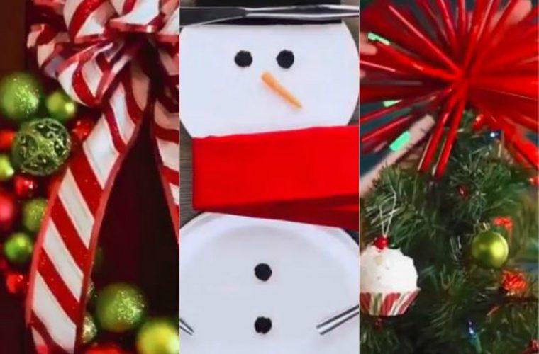 5 τέλειες ιδέες για χριστουγεννιάτικη διακόσμηση με καλαμάκια, μια κρεμάστρα και άλλα υλικά που όλες έχετε στο σπίτι σας!