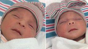 Δίδυμα αδέρφια γεννήθηκαν με έναν χρόνο διαφορά μετά από πρόωρο τοκετό της μητέρας