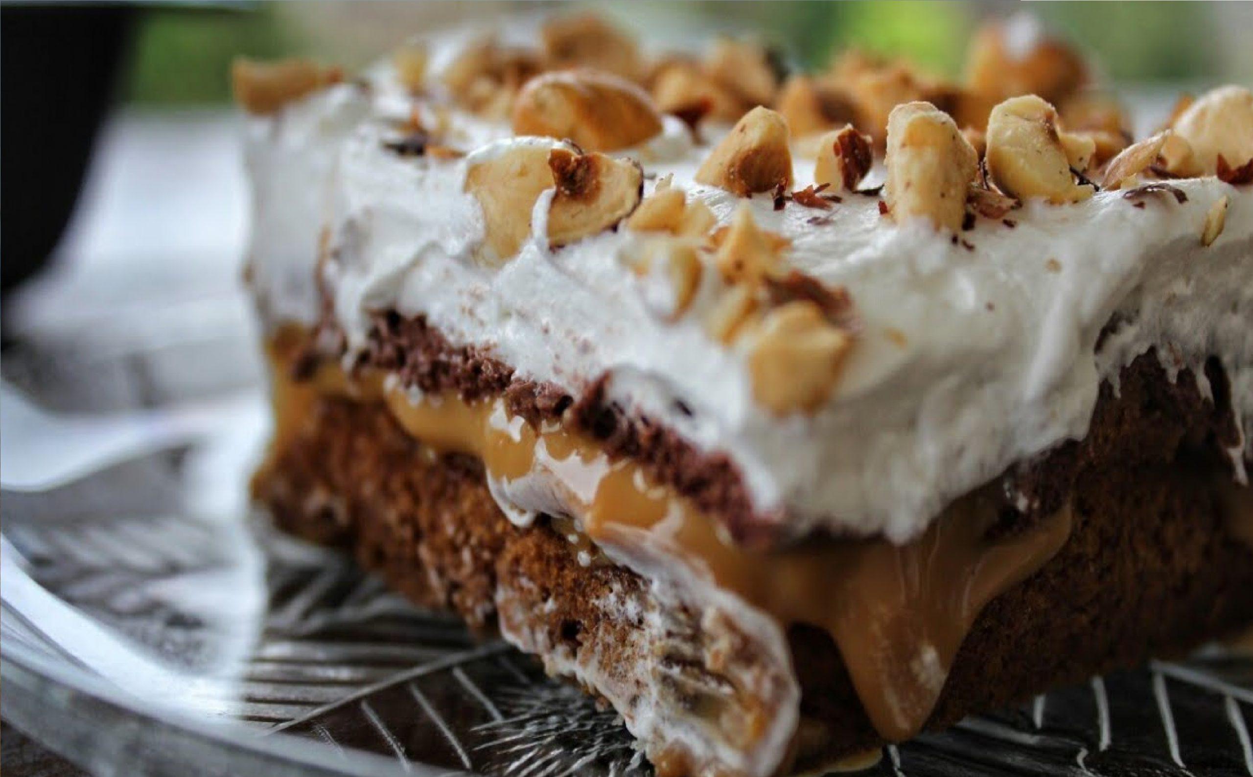 Φανταστικό Γλυκό Ψυγείου Σοκολάτα-Καραμέλα - Chocolate & Caramel Pudding