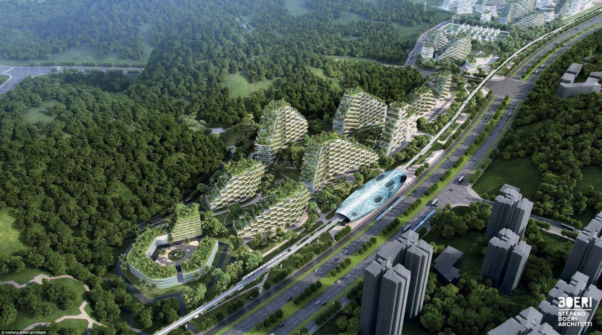 Η Κίνα κατασκευάζει την πρώτη πόλη-δάσος για να καταπολεμήσει την υπερθέρμανση του πλανήτη