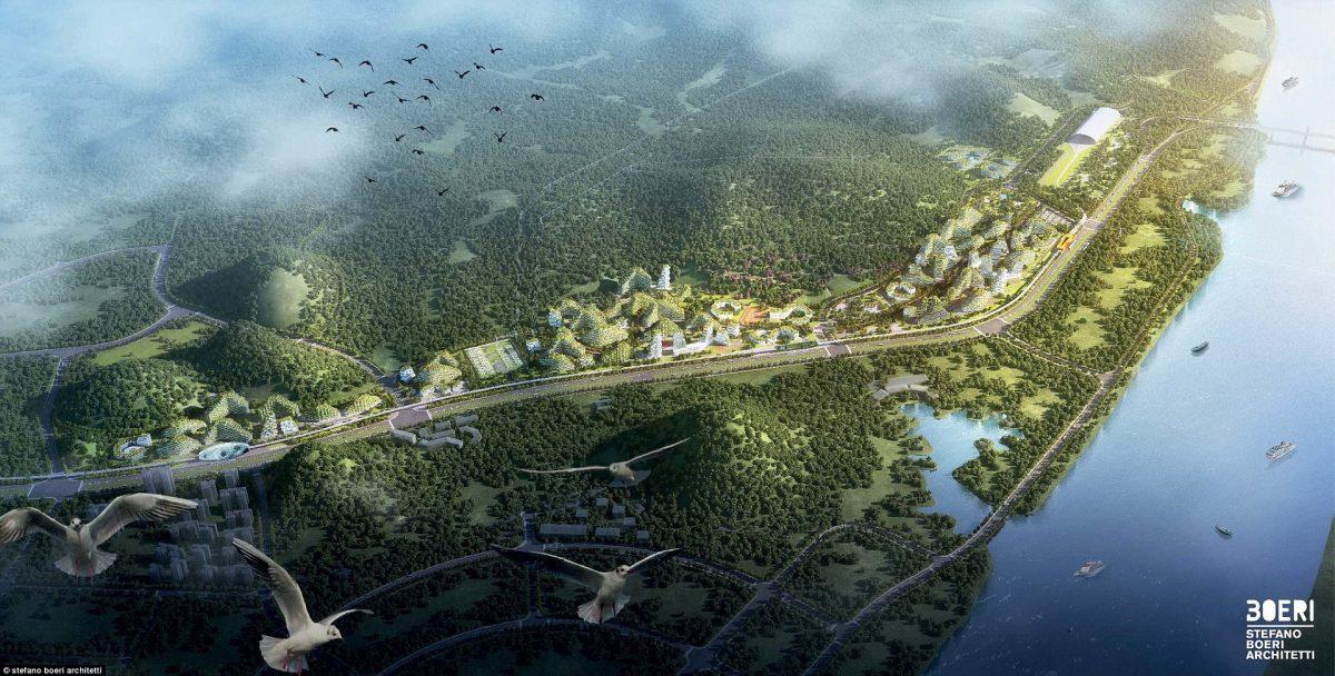 Η Κίνα κατασκευάζει την πρώτη πόλη-δάσος για να καταπολεμήσει την υπερθέρμανση του πλανήτη