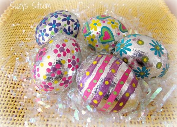 Διακοσμήστε τα αυγά σας εύκολα και οικονομικά με αλουμινόχαρτο!