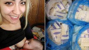 Νεαρή Κύπρια δίνει το μητρικό της γάλα σε μποντιμπιλντεράδες και σε μαμάδες που το έχουν ανάγκη