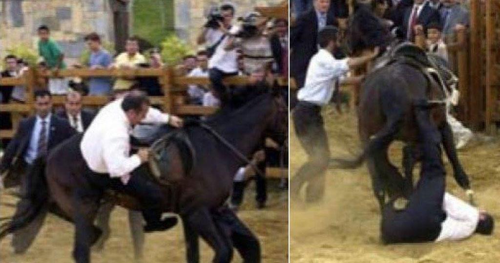 Όταν ο Ερντογάν πήγε να μιμηθεί τον Πούτιν αλλά το άλογο δεν του έκανε την χάρη!