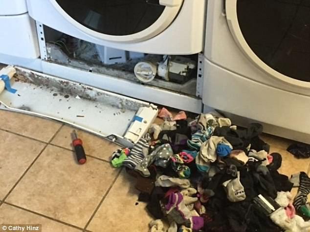 Αυτές οι φωτογραφίες δείχνουν πως το πλυντήριο ρούχων τρώει τις κάλτσες μας