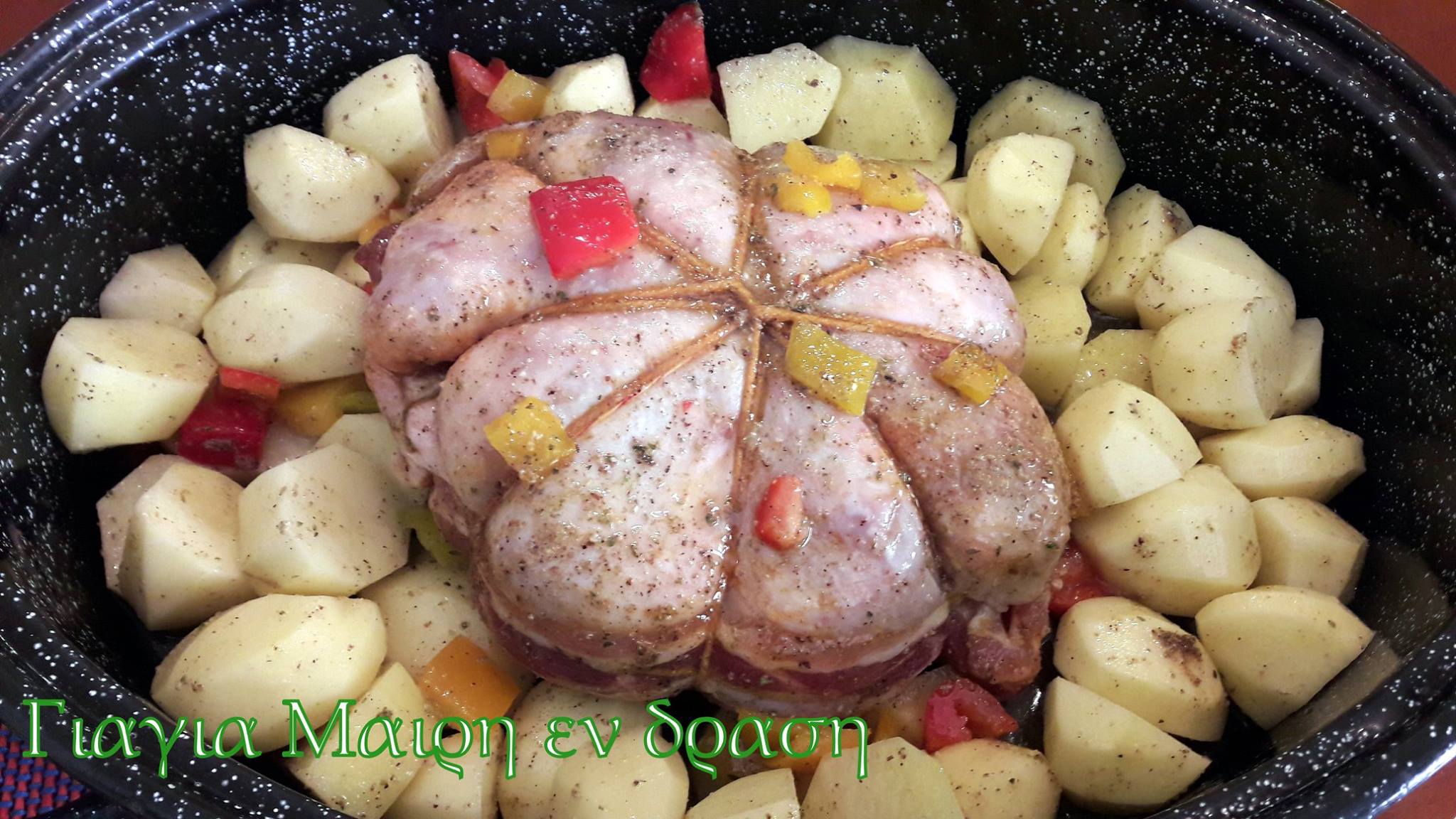 Κοτόπουλο τούρτα με απίστευτη γέμιση!