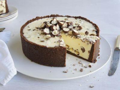 Cheesecake με λευκή σοκολάτα και maltesers! Μια πολύ εύκολη συνταγή!