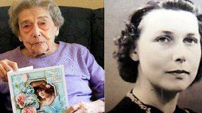 Μια γυναίκα ηλικίας 106 ετών ισχυρίζεται οτι το μυστικό της μακροζωίας της είναι ότι έζησε μια ζωή χωρίς άντρες