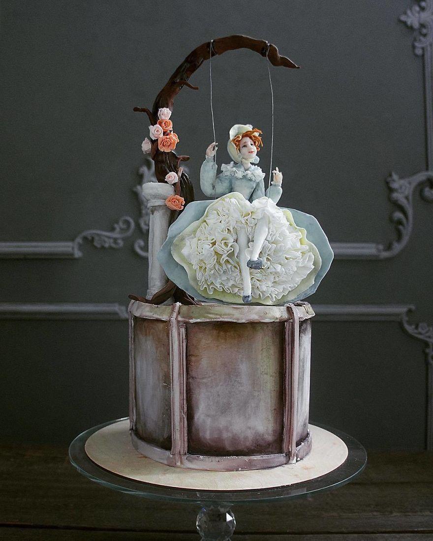 Ρωσίδα ζαχαροπλάστης δημιουργεί υπέροχες πρωτότυπες τούρτες έργα τέχνης