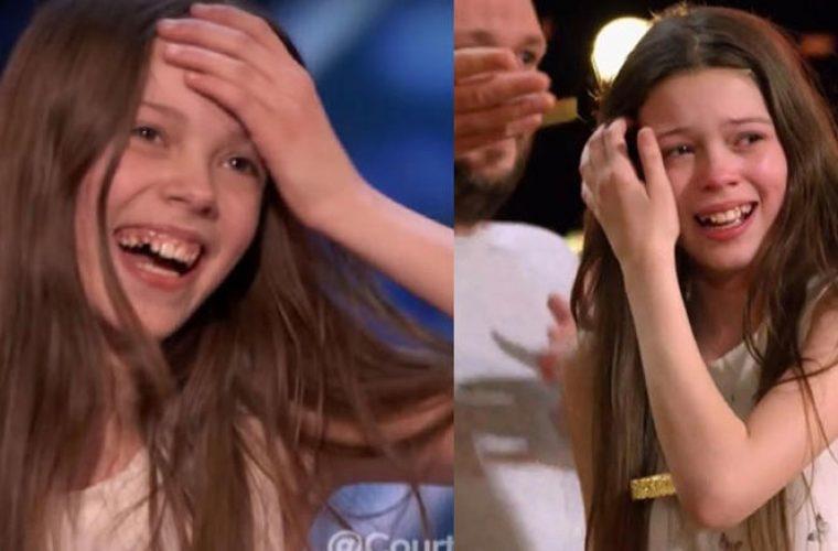 Η 13χρονη που άφησε άφωνους τους κριτές με το ταλέντο της και το… χρυσό κουμπί
