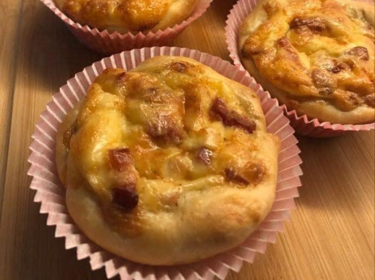 Pizza Muffins για το παιδικό πάρτι
