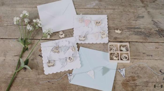 Υπέροχες Ιδέες για να φτιάξετε μόνοι σας προσκλητήρια βάφτισης