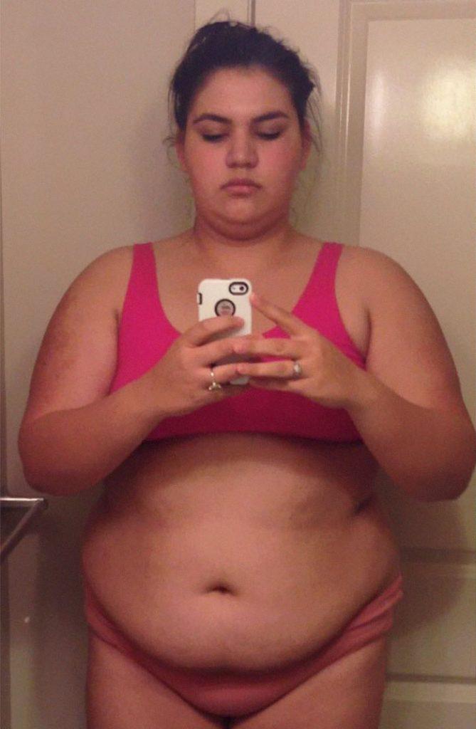 Mια 22χρονη που ζύγιζε 137 κιλά αποκάλυψε τι αλλαγή έκαναν 3 χρόνια γυμναστικής στο σώμα της