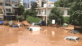 Νέο βίντεο-ντοκουμέντο από το πλημμυρισμένο πάρκινγκ στο Μαρούσι