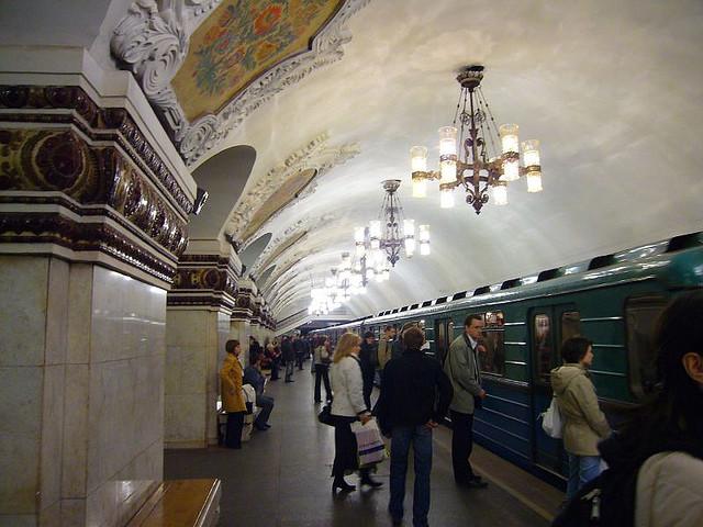 Tο Μετρό της Μόσχας είναι σίγουρα το ομορφότερο στον κόσμο