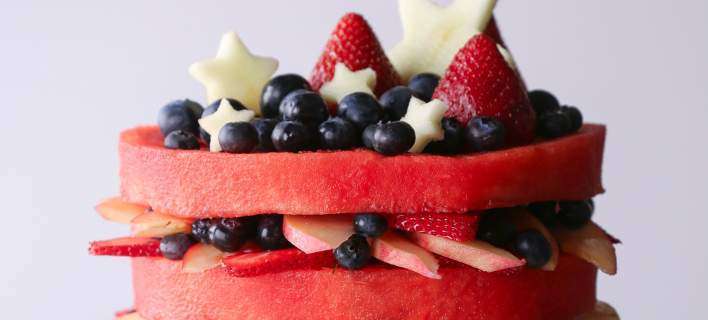 Τούρτα-καρπούζι: Η νέα τάση του καλοκαιριού, με ελάχιστες θερμίδες [εικόνες]