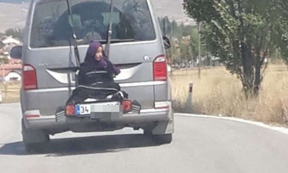 Τουρκία: Πατέρας έδεσε την κόρη του στο πίσω μέρος του αυτοκινήτου! (video)