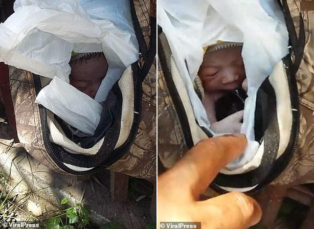 Σοκ! Εγκαταλελειμμένο νεογέννητο μωρό βρέθηκε σε πλαστική σακούλα που κρέμονταν σε έναν φράχτη