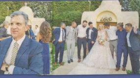 Γιώργος Αυτιάς: Φωτογραφίες από τον γάμο της μοναχοκόρης του και η συγκίνησή του!