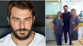 Ο Γιώργος Αγγελόπουλος πηγαίνει συχνά στο Νοσοκομείο Παίδων και επισκέπτεται άρρωστα παιδάκια επειδή τον ζητούν