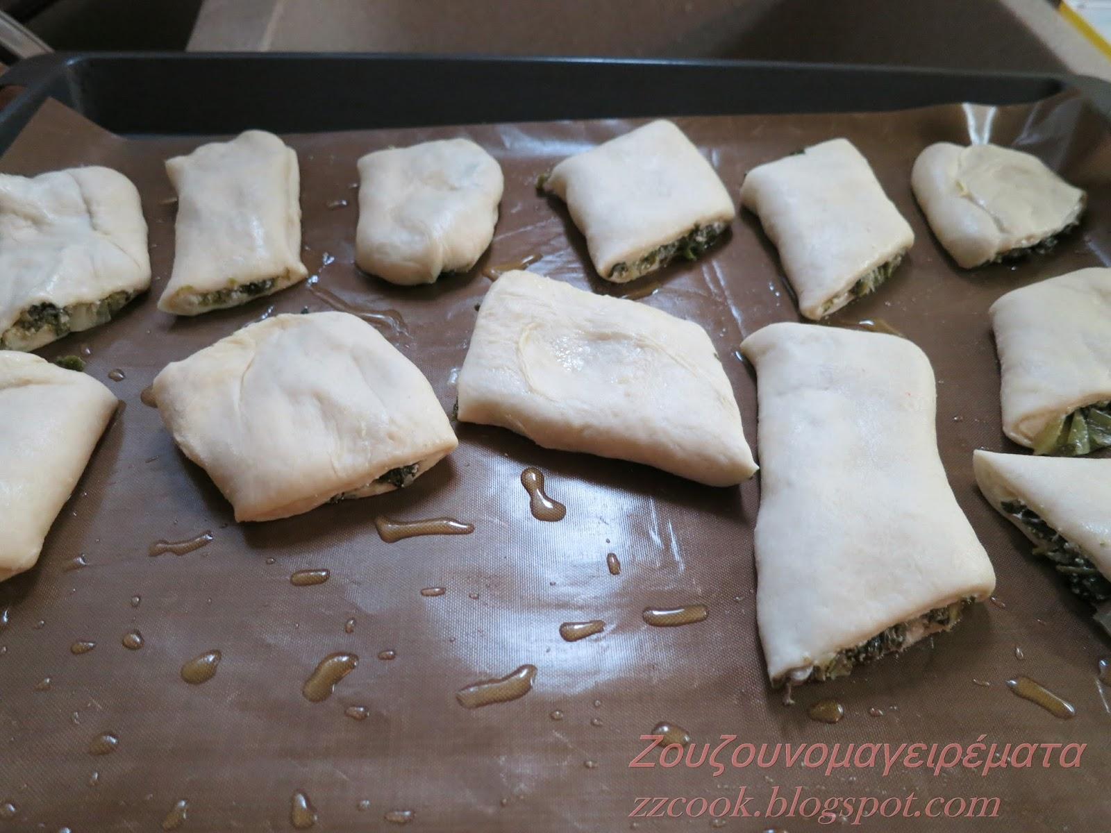 Πεντανόστιμες Πιτούλες με τυρί, πράσο και βλίτα για κολατσιό στο σχολείο!