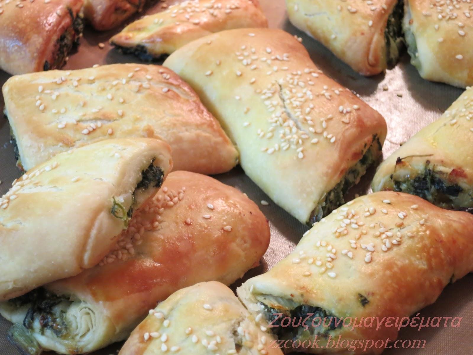 Πεντανόστιμες Πιτούλες με τυρί, πράσο και βλίτα για κολατσιό στο σχολείο!