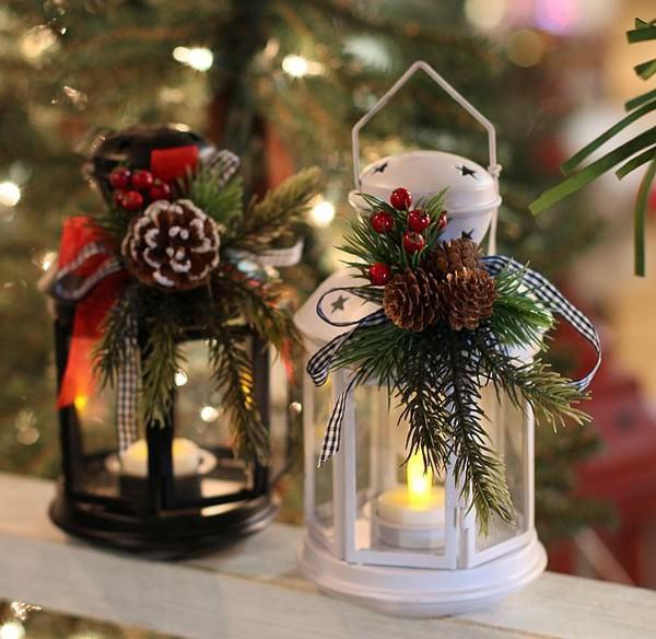 Υπέροχες ιδέες με φαναράκια που θα φωτίσουν τα Χριστούγεννα σας