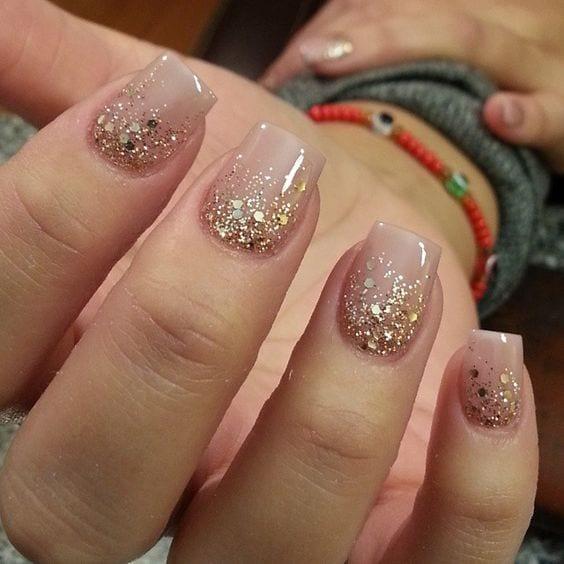 rose gold nails11