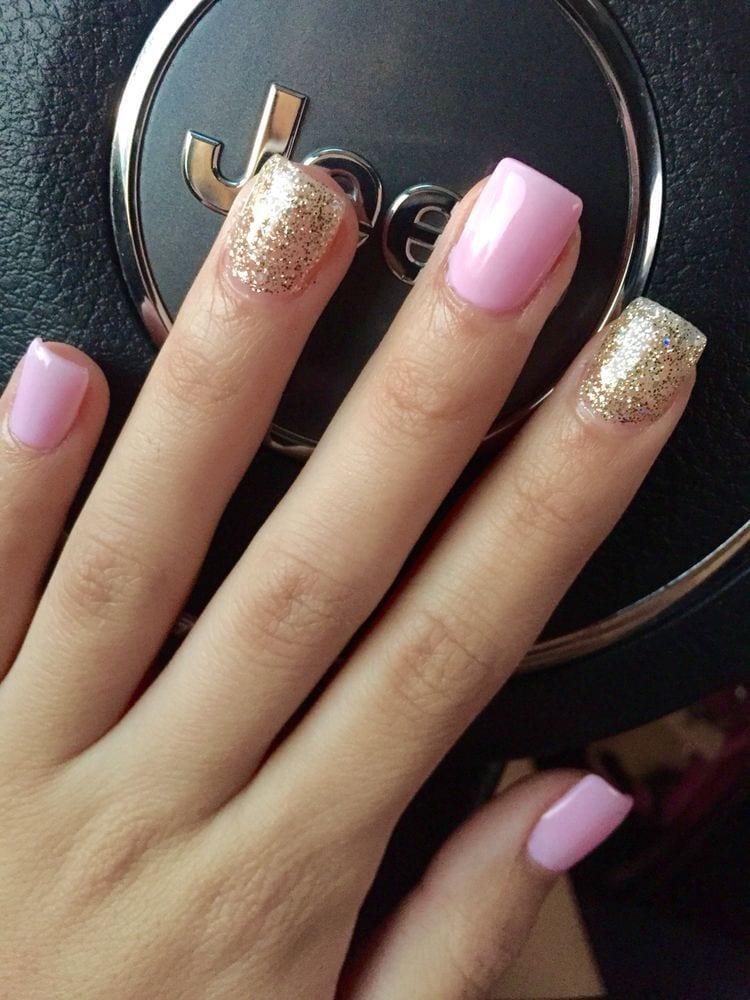 rose gold nails3