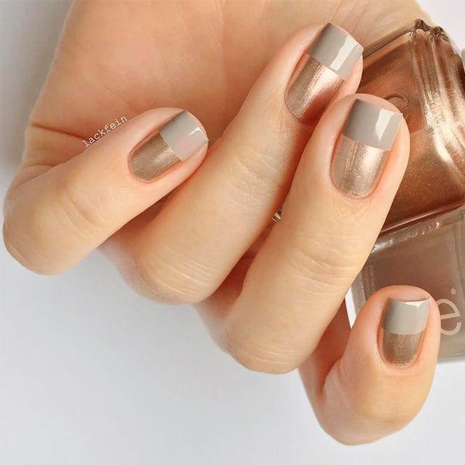rose gold nails6