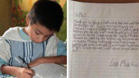 Ένα μικρό παιδί που δεν πρόλαβε να γνωρίσει τον μπαμπά του, γράφει στον δάσκαλο του ένα γράμμα και γίνεται γρήγορα viral