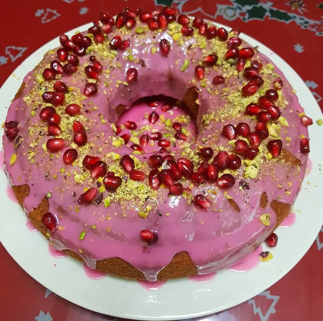 Γλασο ρόδι το τέλειο γλασο για τα χριστουγεννιάτικα γλυκά σας