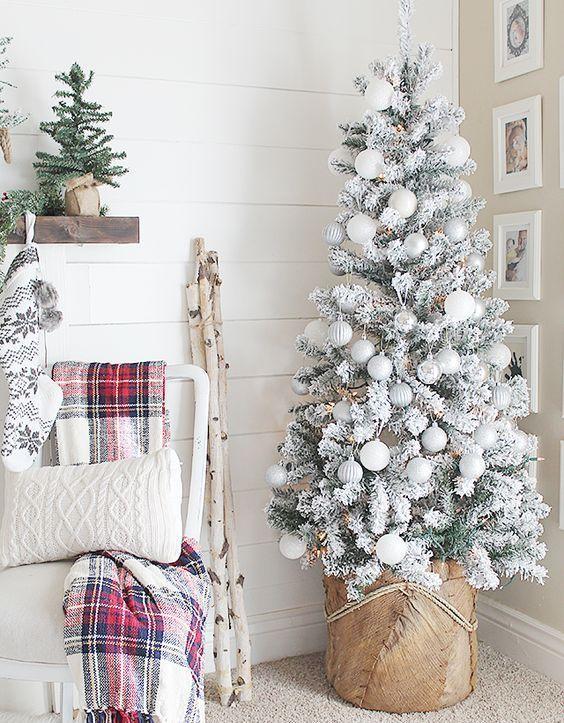 Διακοσμήστε το σπίτι σας μαγικά με χιονισμένες ιδέες Χριστουγεννιάτικης διακόσμησης