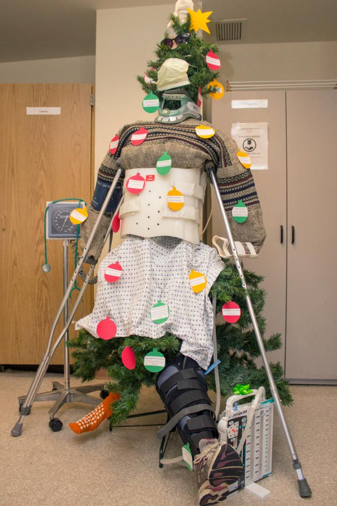 Οι πιο εκπληκτικές χριστουγεννιάτικες διακοσμήσεις σε νοσοκομεία