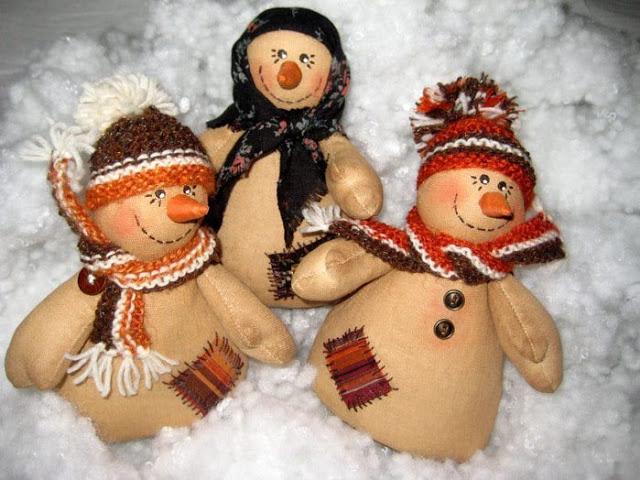 Φτιάξτε αρωματικούς διακοσμητικούς χιονανθρωπους! Οδηγίες Βήμα Βήμα