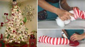Δείτε Πως Να Φτιάξετε Πόδια Ξωτικού Για Το Χριστουγεννιάτικο Δέντρο Χωρίς Ράψιμο! - {ΒΙΝΤΕΟ}