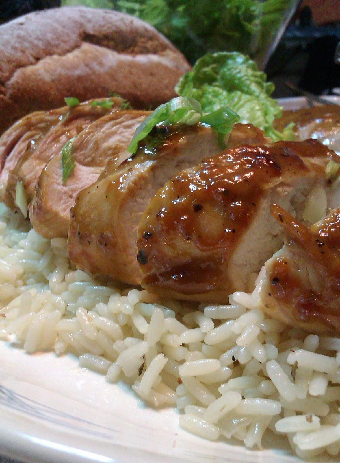 Κοτόπουλο Μαριναρισμένο με Βαλσάμικο & Μέλι - Chicken Marinated with Balsamic Vinegar & Honey