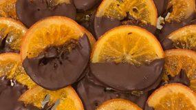 Πορτοκαλια καραμελωμενα με σοκολατα