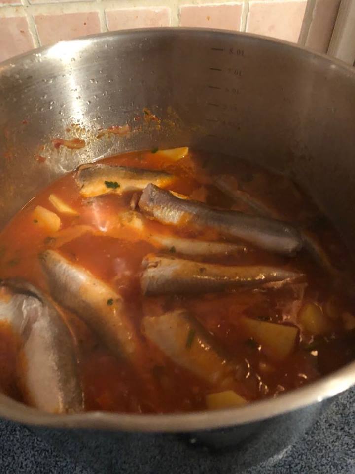 Μπακαλιάρος με πατάτες πλακί !!!