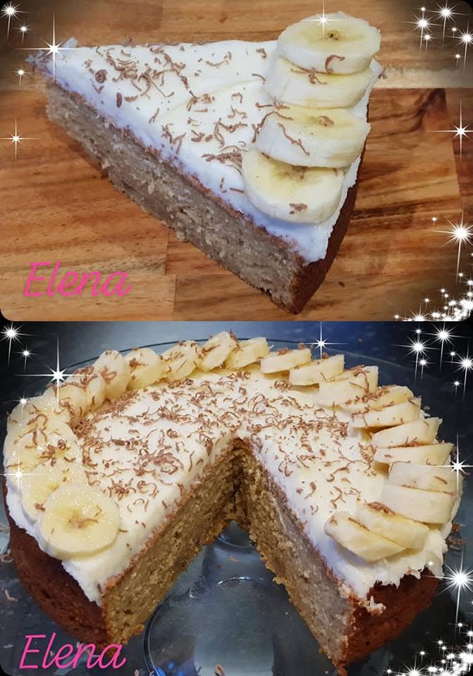 
Κέικ μπανανα - Banana cake
